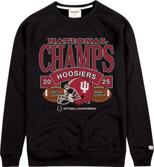 Indiana University Hoosiers Football 2025 National Champions Crewneck Sweatshirt