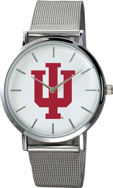 Indiana University Hoosiers 40mm Stainless Steel Watch