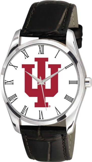 Indiana University Hoosiers 26mm Ladies Leather Watch