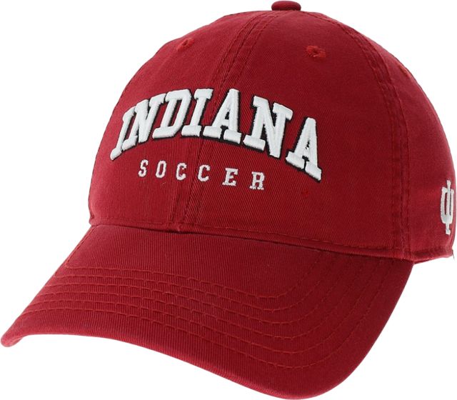 Indiana University Hoosiers Soccer Adjustable Twill Cap