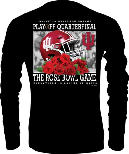 Indiana University Hoosiers Football 2025 Rose Bowl Long Sleeve T-Shirt