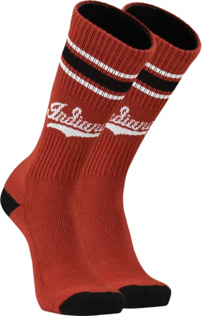 Indiana University Hoosiers Throwback Socks