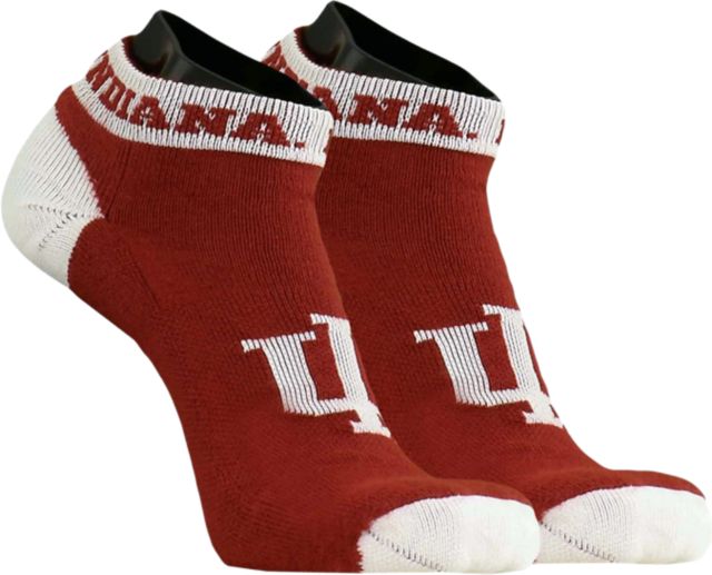 Indiana University Hoosiers Low Cut Socks