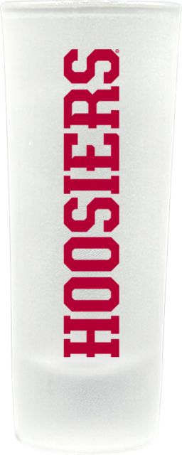 Indiana University Hoosiers Frosted Collector's Glass
