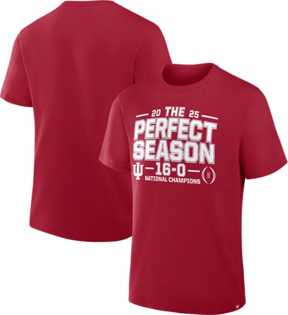 Indiana University Hoosiers Football 2025 National Champions Short Sleeve T-Shirt