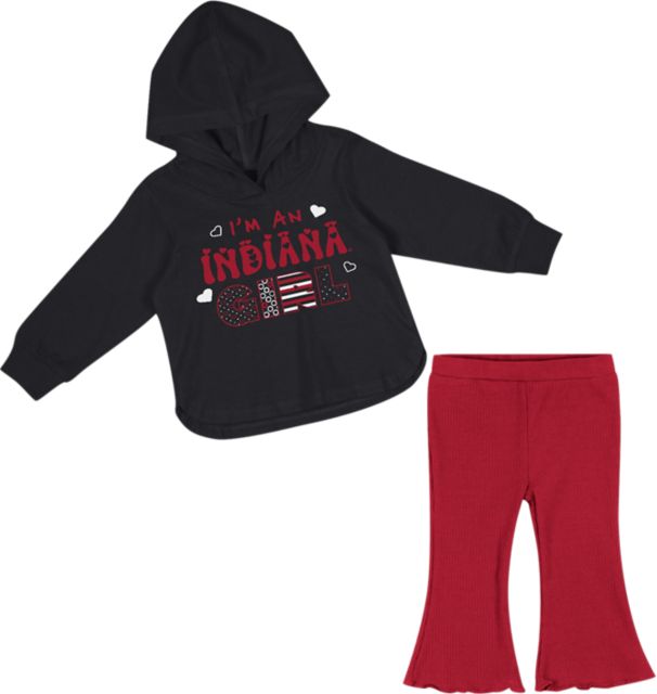 Indiana University Hoosiers Infant's Girl Set