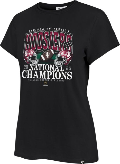 Indiana University Hoosiers Football 2025 National Champions Women's Short Sleeve T-Shirt