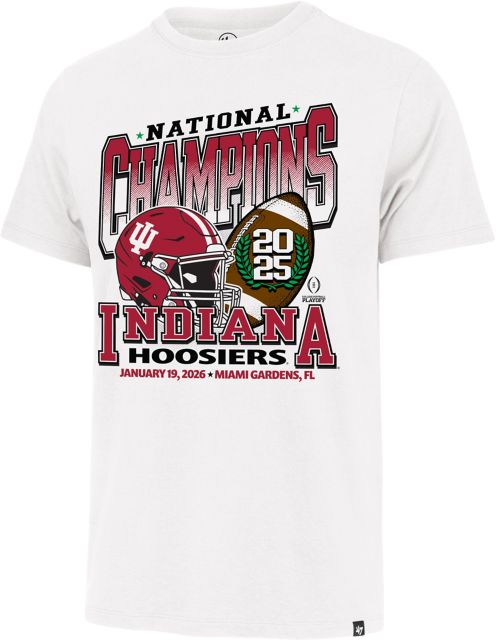 Indiana University Hoosiers Football 2025 National Champions Short Sleeve T-Shirt