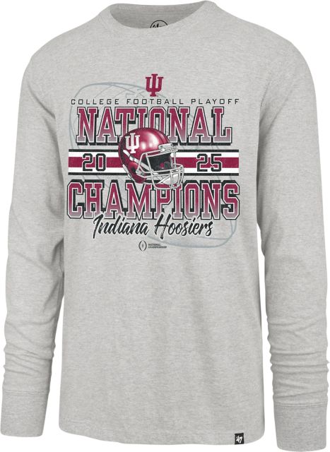 Indiana University Hoosiers Football 2025 National Champions Long Sleeve T-Shirt
