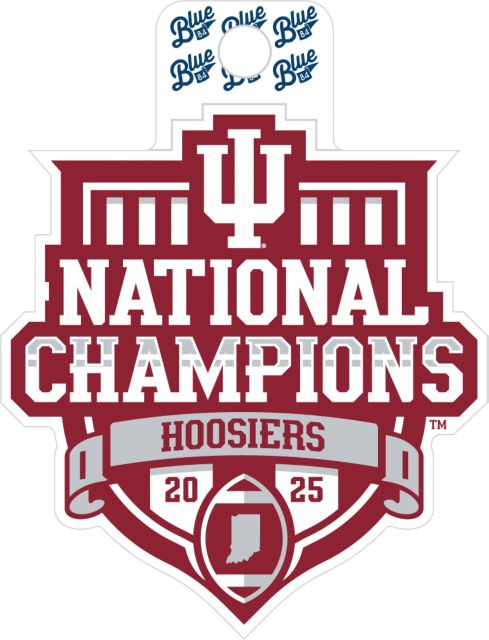 Indiana University Hoosiers Football 2025 National Champions Sticker