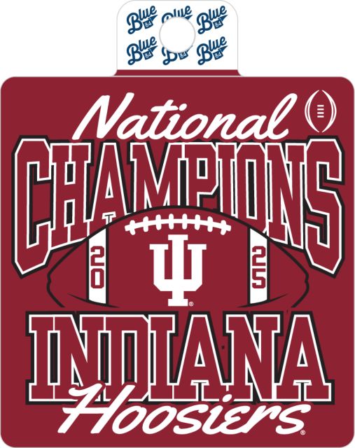 Indiana University Hoosiers Football 2025 National Champions Sticker