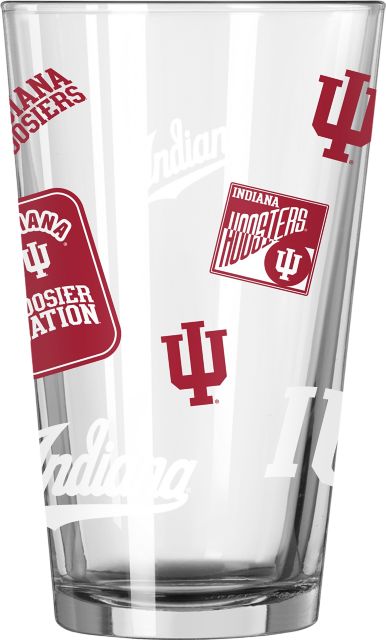 Indiana University Hoosiers 16 oz. Pint Glass