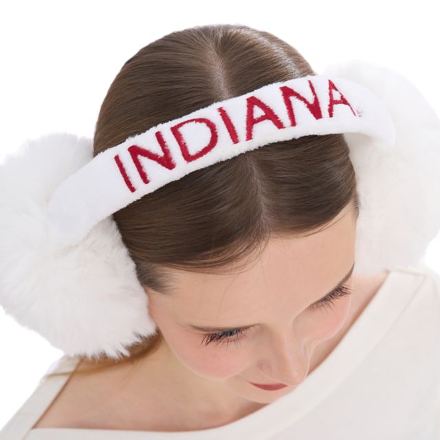 Indiana University Hoosiers Fluffy Earmuffs
