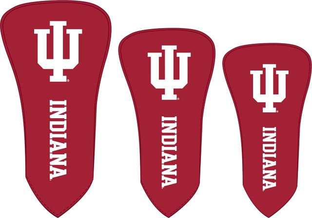 Indiana University Hoosiers Head Cover 3 Pack