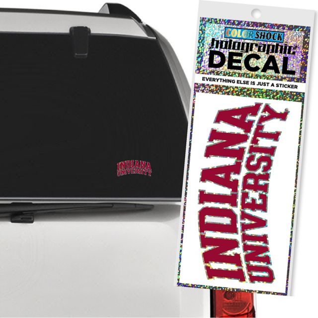 Indiana University Hoosiers Hologram Decal