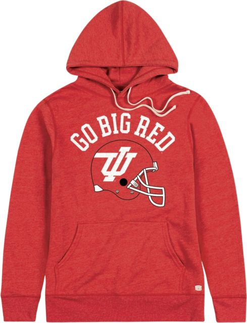 Indiana University Hoosiers Football Go Big Red Hooded Sweatshirt