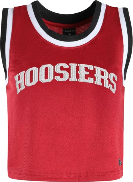 Indiana University Hoosiers Women's Cropped Basketball Jersey