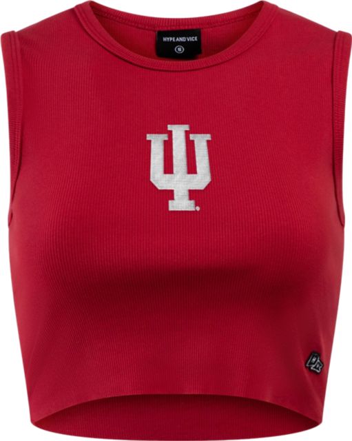 Indiana University Hoosiers Women's Cut Off Tank Top