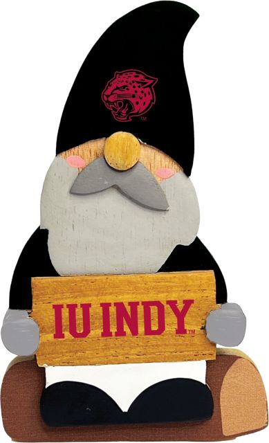 Indiana University Indianapolis Cozy Gnome Magnet