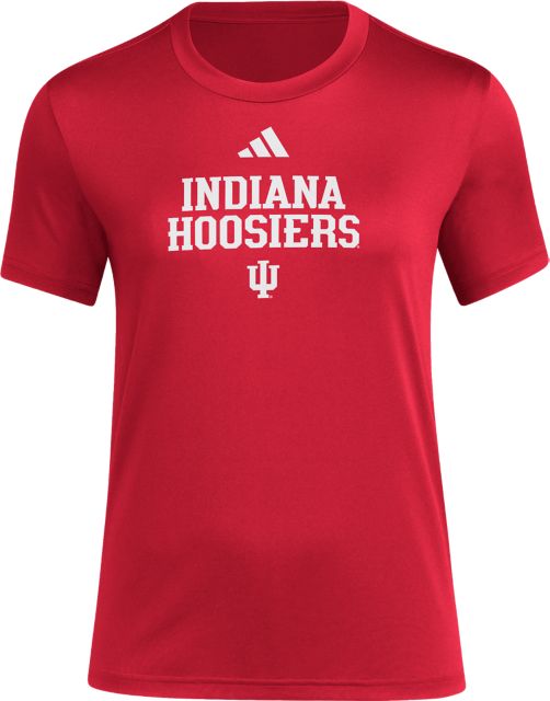 Indiana University Hoosiers Locker Room Pregame Women's Short Sleeve T-Shirt