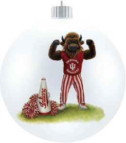 Indiana University Hoosiers Spirit Ball Ornament