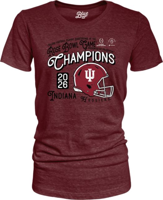 Indiana University Hoosiers Football 2026 Rose Bowl Champions Women's Short Sleeve T-Shirt