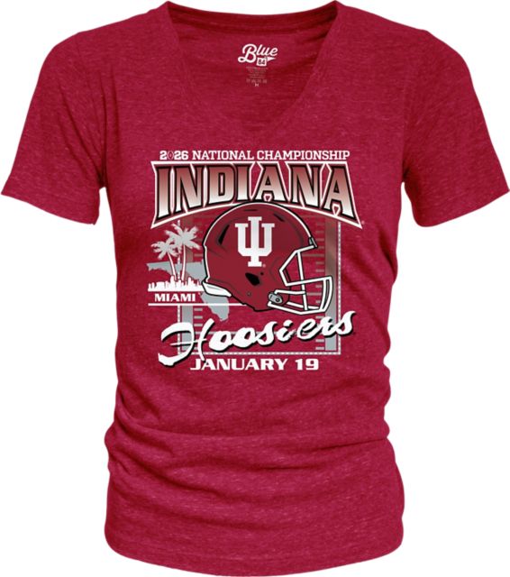 Indiana University Hoosiers Football 2026 National Championship Game Women's Short Sleeve T-Shirt