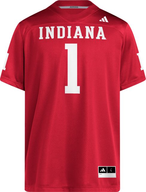 Indiana University Hoosiers Football #1 Replica Home Jersey