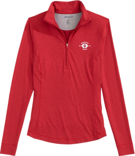 Indiana University Hoosiers Football 2025 Undefeated National Champions Women's 1/4 Zip