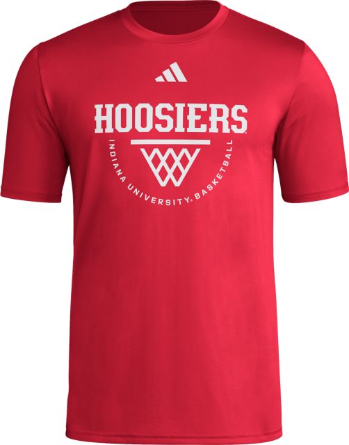 Indiana University Hoosiers Basketball Pre-Game Locker Room Short Sleeve T-Shirt