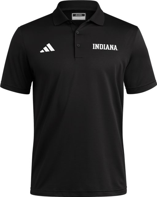 Indiana University Hoosiers Ultimate365 Ottoman Stripe Polo