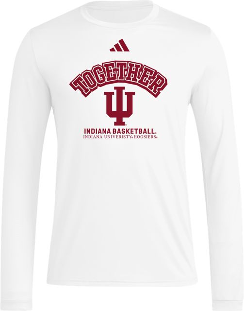 Indiana University Hoosiers Basketball Selection Sunday Bench Long Sleeve T-Shirt