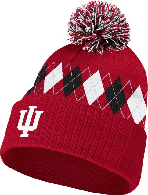 Indiana University Hoosiers Cuffed Knit Pom Beanie