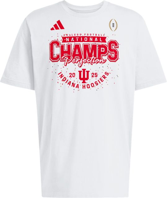 Indiana University Hoosiers Football 2025 Undefeated National Champions Short Sleeve T-Shirt