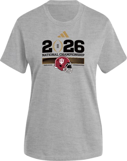 Indiana University Hoosiers Football 2026 National Championship Game Women's Short Sleeve T-Shirt
