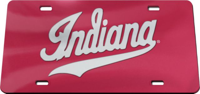 Indiana University Hoosiers License Plate