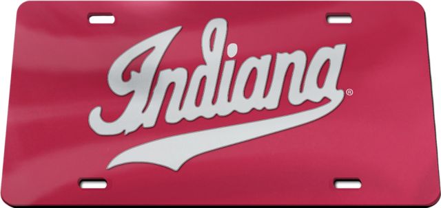 Indiana University Hoosiers License Plate