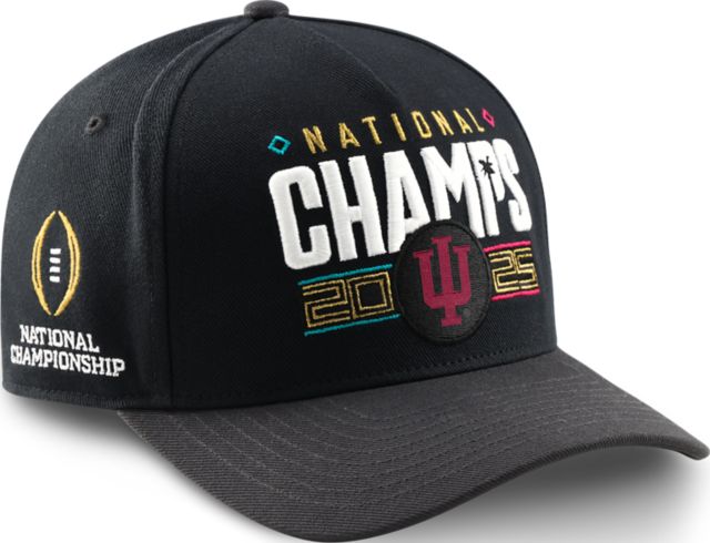 Indiana University Hoosiers Football 2025 National Champions Locker Room Cap