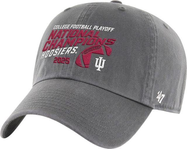 Indiana University Hoosiers Football 2025 National Champions Adjustable Cap