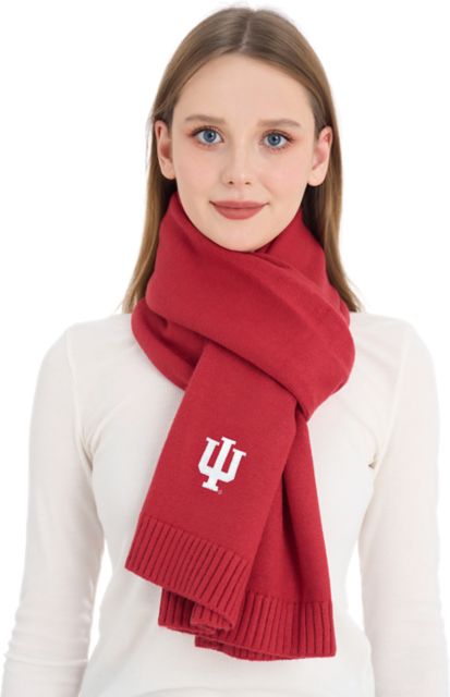 Indiana University Hoosiers Knit Scarf