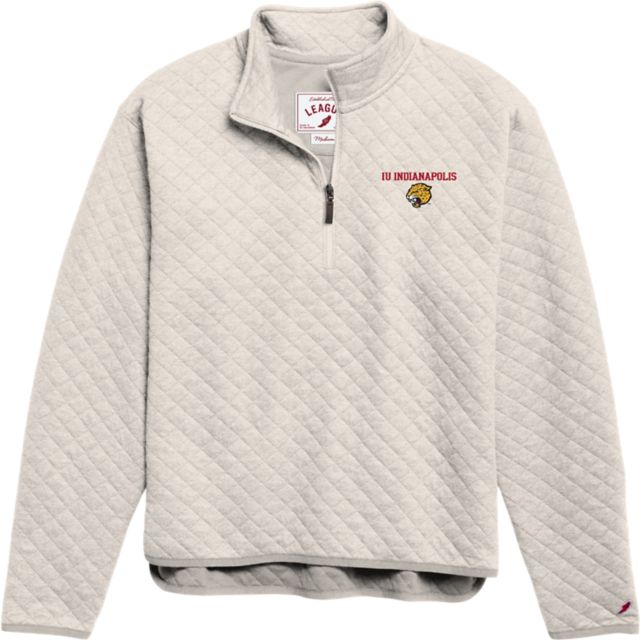 Indiana University Indianapolis Jaguars Women's Quilt 1/4 Zip