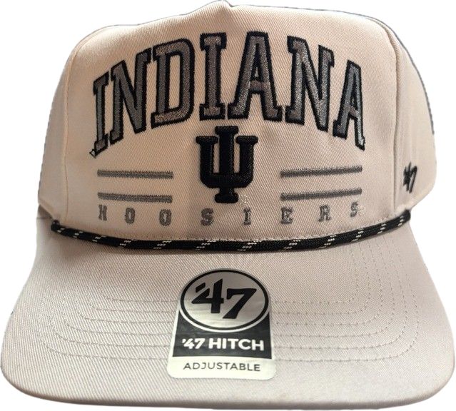 Indiana University Hoosiers Snackback Speckle Adjustable Cap