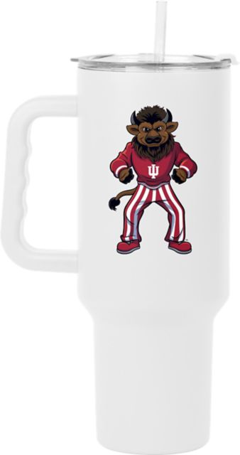 Indiana University Hoosiers Hoosier the Bison 40 oz. Tumbler