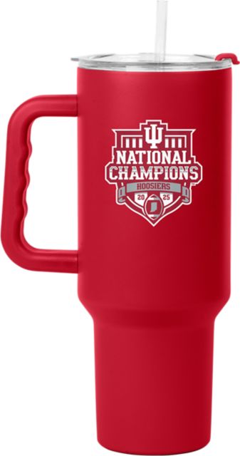Indiana University Hoosiers Football 2025 National Champions 40 oz. Tumbler