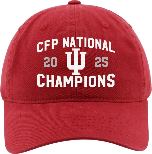 Indiana University Hoosiers Football 2025 National Champions Adjustable Cap