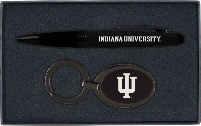 Indiana University Hoosiers Keytag & Pen Giftset