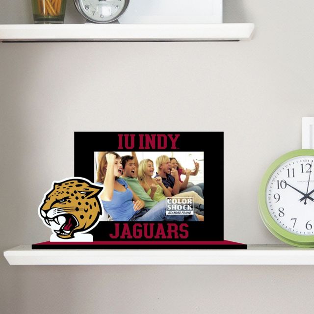 Indiana University Indianapolis Jaguars 4x6 Standee Frame