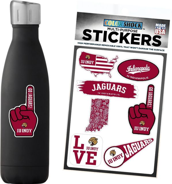 Indiana University Hoosiers 7.5'' x 7.5'' Sticker Sheet