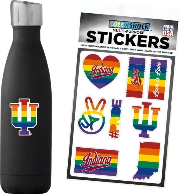 Indiana University Hoosiers 7.5'' x 7.5'' Sticker Sheet