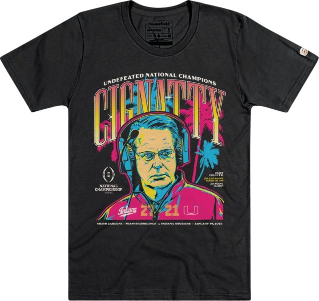 Indiana University Hoosiers Football CigNatty Short Sleeve T-Shirt